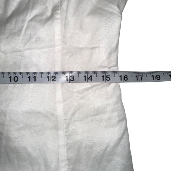 NWT Reformation Dianne Button Down Sleeveless Organic Cotton Midi Dress 8 - Picture 8 of 9